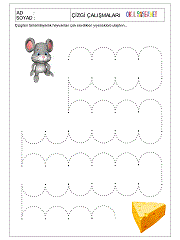 1. sınıf çizgi çalışmaları